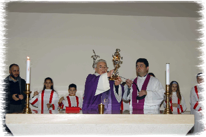 Consacrazione della nuova chiesa